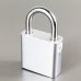 FixtureDisplays® Fingerprint Padlock, Bluetooth Lock APP Remote Access Unlock, Smart Padlock, Keyless Lock 15064-4PK